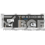 Клавиатура для ноутбука Lenovo IdeaPad Y580 черная с черной рамкой с подсветкой, фото2