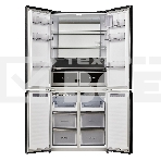 Холодильник Maunfeld MFF190NFDB черный трехкамерный инвертор 334/168 л, морозилка снизу Total No Frost, Side by Side, фото20