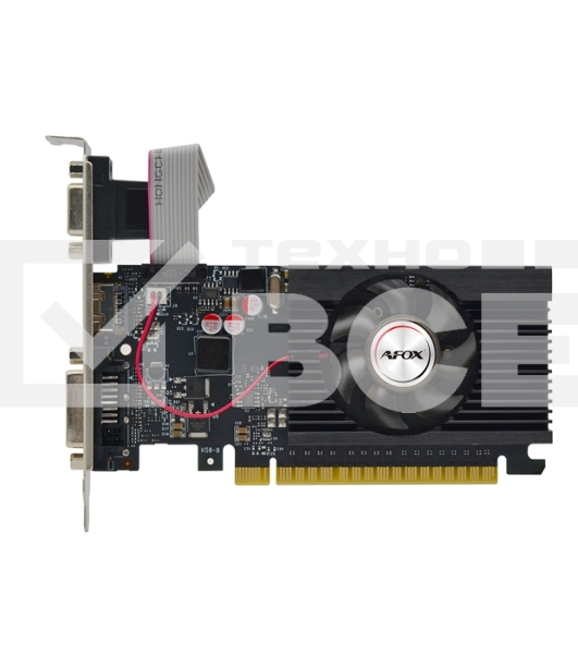 Видеокарта AFOX GT710 2G DDR3 64BIT, LP Single Fan , RTL (AF710-2048D3L5-V3)