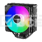 Кулер PCCooler Paladin EX400S S115X/1200/1700/AM4 (24 шт/кор, TDP 180W, 120mm PWM LED FAN, 4 тепловые трубки 6мм, 800-1800RPM, 28,6dBa), фото4