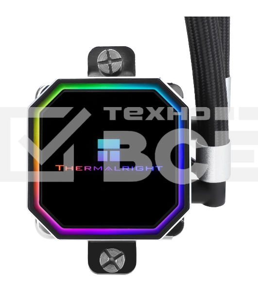Система водяного охлаждения Thermalright Frozen Prism 360 ARGB Soc-AM5/AM4/1151/1200/2066/1700 черный 4-pin 27dB Al Ret (F-PRISM-360-BL-ARGB)
