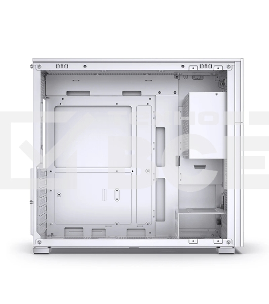 Корпус без блока питания Case JONSBO D41 STD, Midi-Tower, TG, no fan, 1xUSB-A 3.2 + 1xUSB-C 3.2, ATX, mATX White