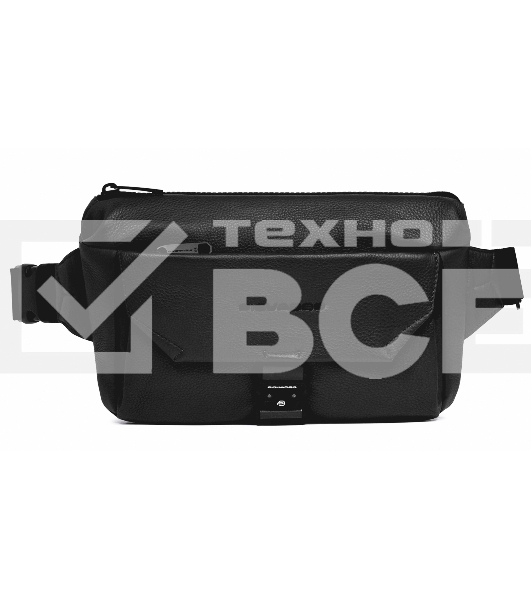 Сумка на пояс Piquadro Than CA6617S135/N черный натур.кожа