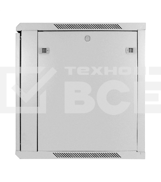 Шкаф телекоммуникационный 19' настенный 12U ExeGate EC-WM-12U.600.G.GREY (19', 12U, 600x600x635мм (ШхГхВ), передняя дверь закаленное стекло, съемные боковые панели, пыле- и влагозащита IP23, светло-серый RAL 7035)