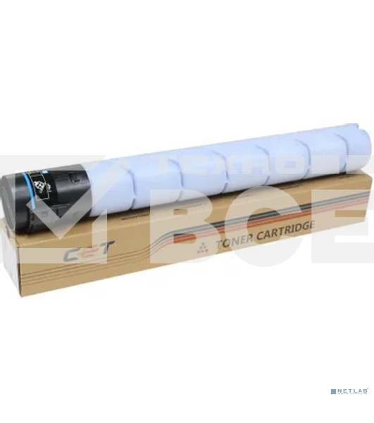 Картридж лазерный CET для Konica Minolta Bizhub C227/C287 Голубой (NF8) 467г, 21000 стр. (A8K3430/A8K3450/TN-221C)