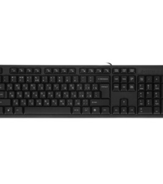 Комплект клавиатура+мышь A4Tech KK-3330S проводной, USB, 1200 DPI, чёрный