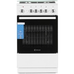 Плита комбинированная De Luxe 5040.40ГЭ (КР) ЧР белый, конфорок 4 шт, духовка 43 л, 50 см x 85 см x 50 см, фото4
