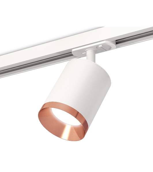 Светильник Ambrella light XT7421005 SWH/PPG белый песок/золото розовое полированное MR16 GU5.3 (A2536, C7421, N7035)