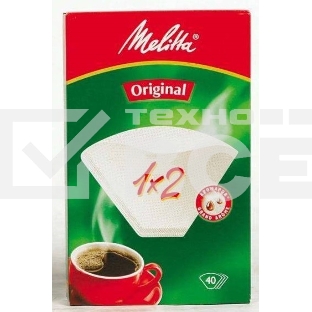 Фильтры для кофе Filtero №2/40, для кофеварок капельного типа, бумажные, 40 шт