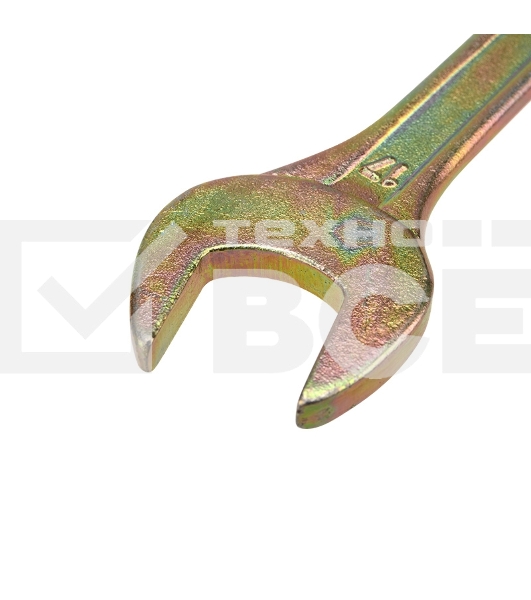 Ключ гаечный рожковый Rexant 13х17 мм, желтый цинк