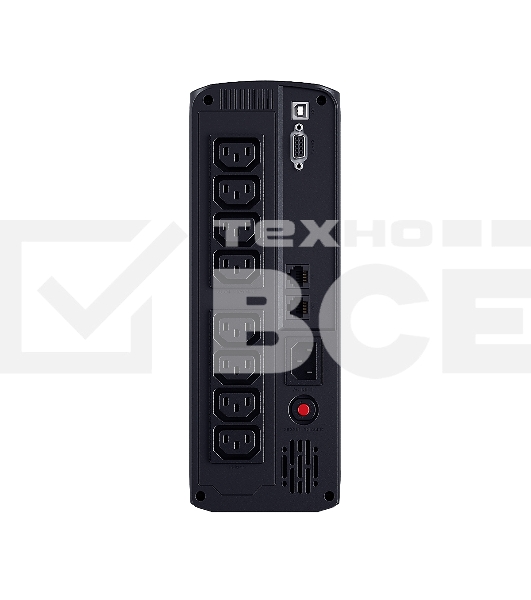 Источник бесперебойного питания UPS CyberPower VP1200EILCD  Line-Interactive 1200VA/720W USB/RS-232/RJ11/45  (4 + 4 IEC С13)