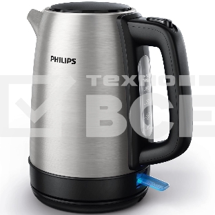 Чайник Philips HD9350/90, 1,7 л, 2200 Вт, световой индикатор, функция автовыключения, индикатор уровня воды