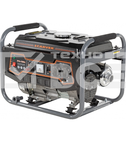 Электрогенератор бензиновый Carver PPG- 2500А, 2.3 кВт, 67 дБ, 40 кг