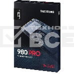 Накопитель SSD Samsung 980 PRO, 2TB, PCIe 4.0 x4, M.2 2280, NVMe, R/W 7000/5000, фото2