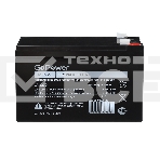Аккумулятор свинцово-кислотный GoPower LA-1270 12V 7Ah клеммы T2/ F2 (1/5), фото2