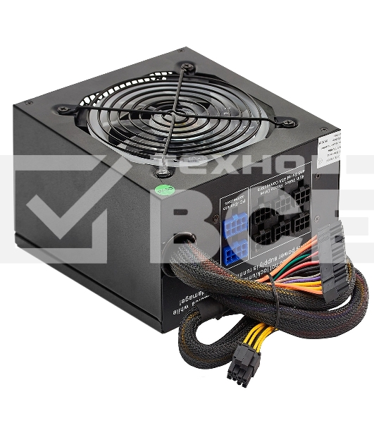 Блок питания ExeGate EVO800 (EX280441RUS-S), 800Вт, 120мм, модульный, черный