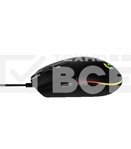 Мышь проводная Logitech G102 LIGHTSYNC черный, 8000 dpi, USB, кнопки - 6