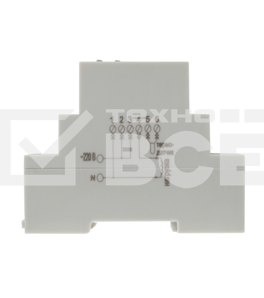 Терморегулятор цифровой Rexant (программируемый c диапазонами работы) RX-257 на DIN-рейку