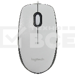 Мышь проводная Logitech M100 белый, 1000 dpi, USB, кнопки - 3, фото3