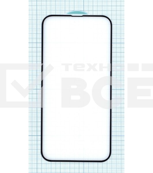Защитное стекло 5D для Apple iPhone 13 Pro Max черный
