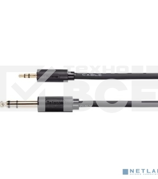 Кабель-адаптер  3.5ST(M)/6.35 ST(M), 1.5м, Telecom PRO <TAV6165-1.5M>