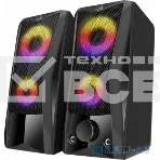 Колонки Sven 445, чёрный, USB, 2.0,2x3 Вт(RMS), подсветка, фото7