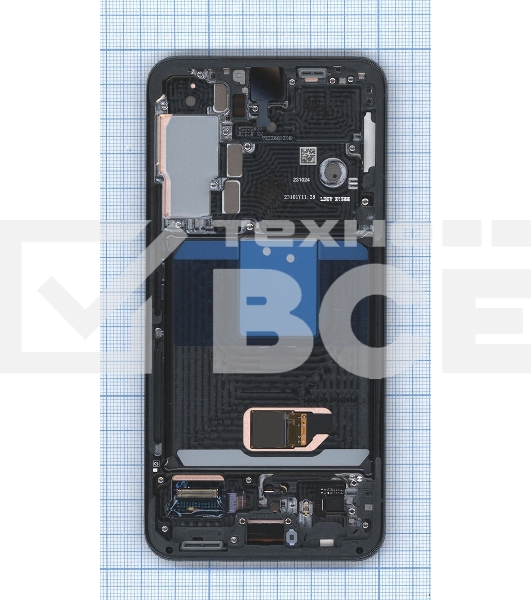 Дисплея для Samsung Galaxy S22 SM-S901B в сборе с тачскрином ServicePack, зеленый (GH82-27520С)