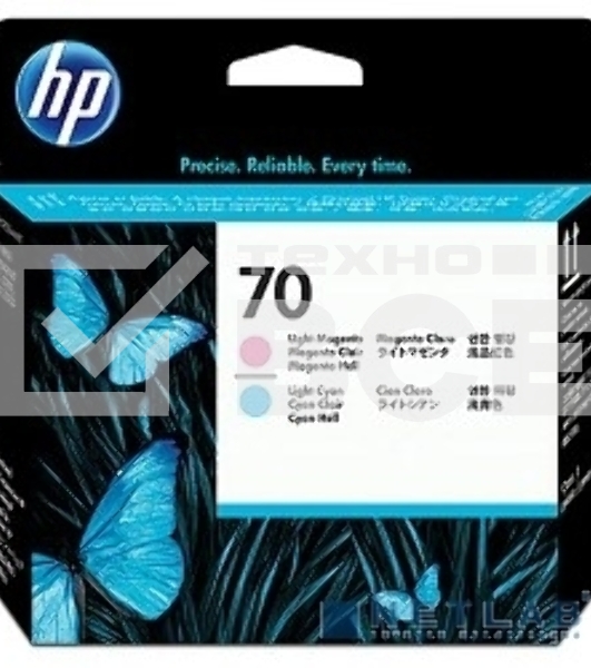 Картридж струйный HP 70 C9405A светло-пурпурный/светло-голубой печатающая головка для HP DJ Z2100/Z3100/PS Pro B9100