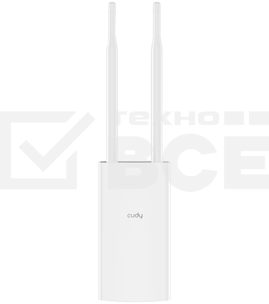 Повторитель беспроводного сигнала Cudy RE1200 OUTDOOR AC1200 Wi-Fi белый