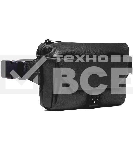 Сумка на пояс Piquadro Than CA6617S135/N черный натур.кожа