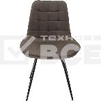 Стул для дома Бюрократ CH-K2_4 комплект 4 шт коричневый Holland 74 металл черный на ножках (CH-K2_1/HL74_4), фото4