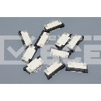 Разъем FPC Half Coverage Top Contact 1.0K-BS-6PWB 6 pin высота 2мм шаг 1мм 10 шт, фото 1