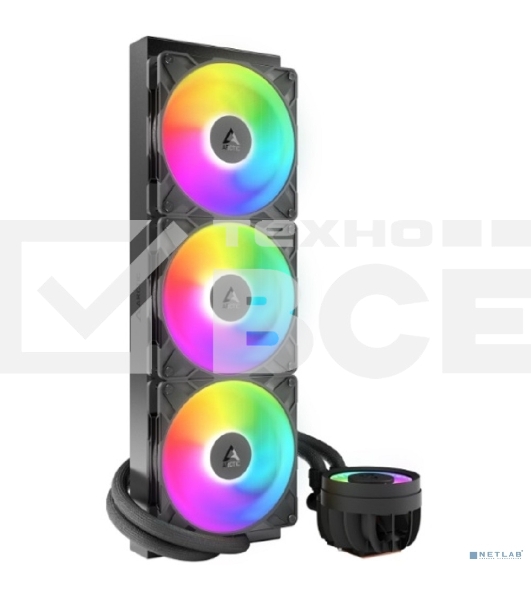 Жидкостная система охлаждения Arctic Cooling Liquid Freezer III Pro 420 A-RGb Multi Compatible All-In-One CPU Water Cooler (ACFRE00185A)