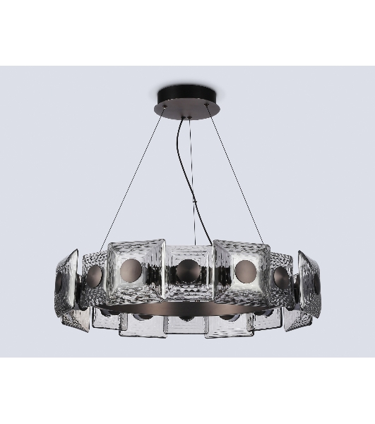 Светильник Ambrella light LH31030 GR/SM серый/дымчатый 72W 3000K D700*150