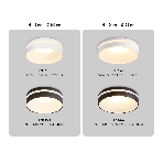 Светильник Ambrella light TN3305 WH/FR белый/белый матовый MR16 GU5.3 D80*43, фото 1