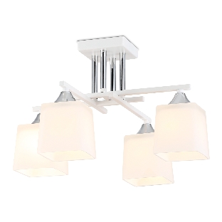 Светильник Ambrella light TR303041/4 WH белый E27/4 max 60W 420*420*260
