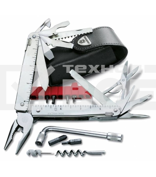 Мультитул Victorinox SwissTool X Plus (3.0338.L) 115мм 39функций серебристый карт.коробка