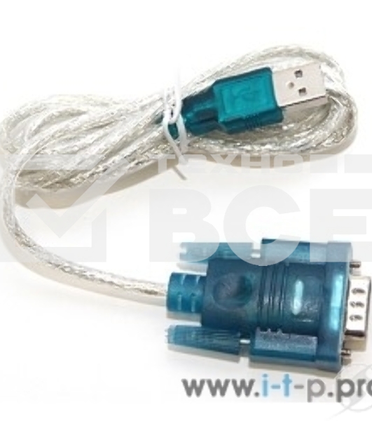 Кабель 5bites-адаптер UA-AMDB9-012 USB2.0/AM -> RS232(DB9)/M, 1.2м.
