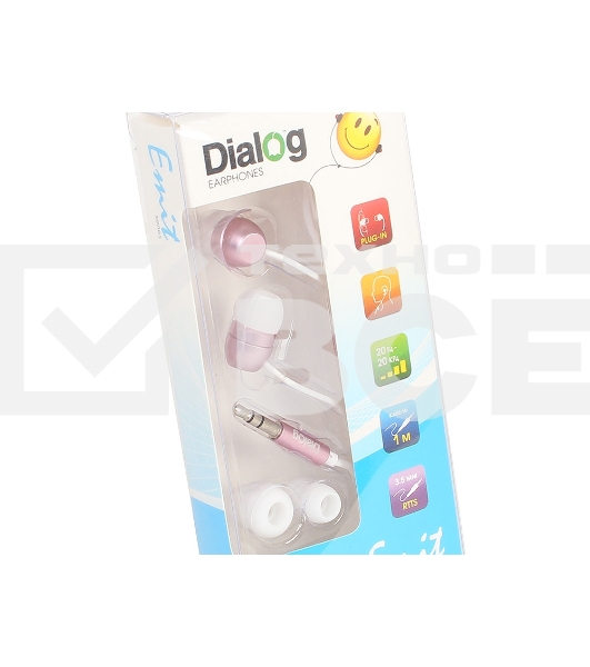Наушники EP-F57 PINK Dialog розовый