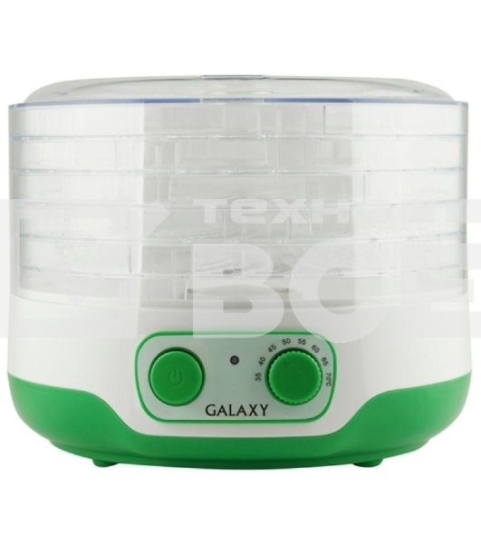 Сушилка для овощей и фруктов Galaxy Line GL 2634, черный, с электронным управлением, 400 Вт