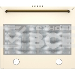 Вытяжка Gorenje WHC63CLI ширина 60 см, 650 м3/ч, Отвод воздуха и рециркуляция, цвет: слоновая кость, фото 1