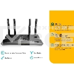 Беспроводной маршрутизатор TP-LINK Archer AX10 (802.11a/b/g/n/ac/ax, 2.4/5ГГц, до 1.2Гбит/с, LAN 4x1Гбит/с, WAN 1x1Гбит/с) (Archer AX10)), фото9