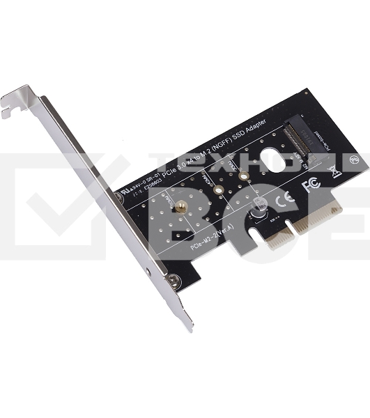 Адаптер PCI-E M.2 NGFF for SSD V2 + Heatsink Ret
