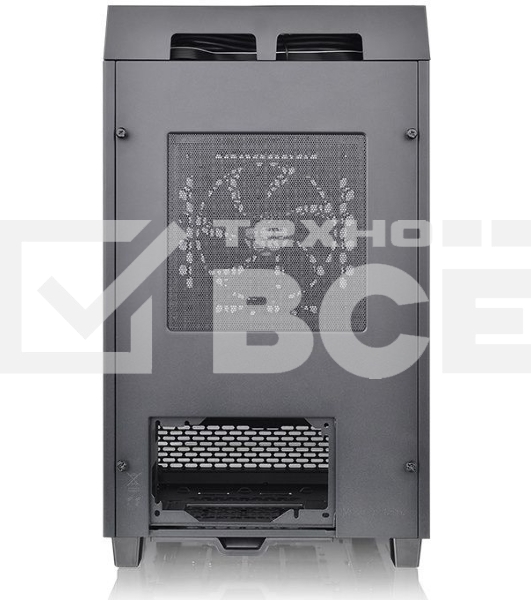 Корпус Thermaltake The Tower 100 черный без БП ATX 2x120mm 2xUSB3.0 1xUSB3.1 audio bott PSU