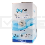 Кабель SkyNet Light FTPнг-LSZH 4x2x0,46, низкое дымовыделение, нулевое содержание галогенов, медный, FLUKE TEST, кат.5e, однож., 305 м, box, оранжевый, фото3