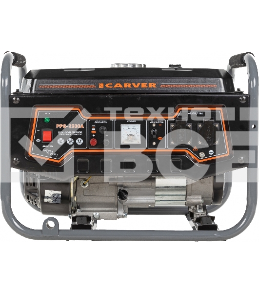 Электрогенератор бензиновый Carver PPG- 2500А, 2.3 кВт, 67 дБ, 40 кг