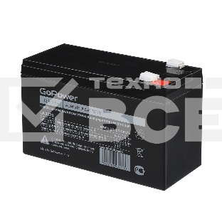 Аккумулятор свинцово-кислотный GoPower LA-1270 12V 7Ah клеммы T2/ F2 (1/5)