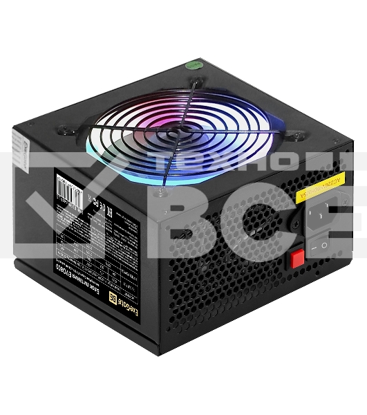 Блок питания ExeGate EVO800 (EX280441RUS-S), 800Вт, 120мм, модульный, черный