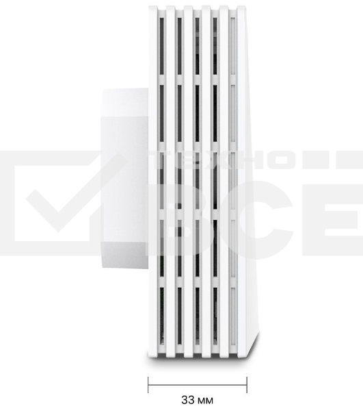 Точка доступа TP-Link EAP650-Wall AX3000 10/100/1000BASE-TX