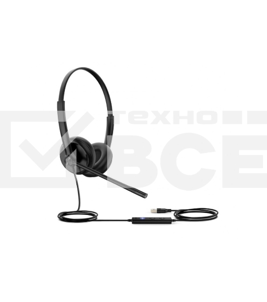 Гарнитура проводная Yealink UH34 Dual UC
